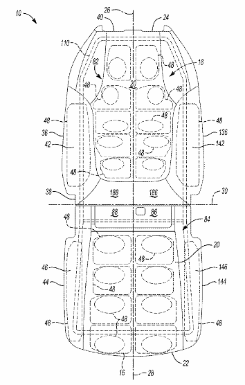 通用汽车申请尺寸可调节座椅专利