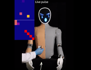 中国科学家发明新型机器人皮肤 使人形机器人能够感知疼痛并立即做出反应