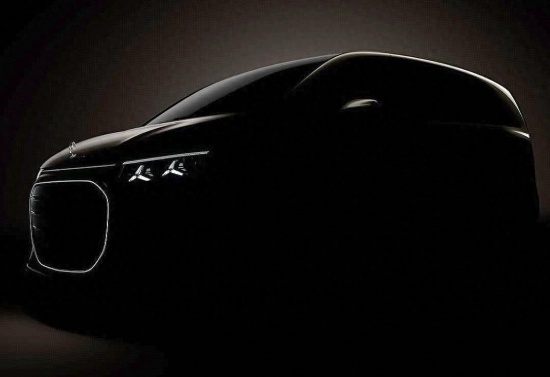 奔驰VLE最新预告图发布 将于明年上半年发布