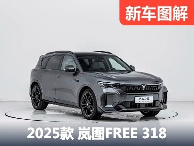 新款岚图FREE 318正式发布 续航升级外观焕新