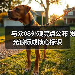 与众08外观亮点公布 发光狼标成核心标识（图2）