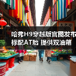 哈弗H9穿越版官图发布 标配AT胎 提供双油箱（图1）