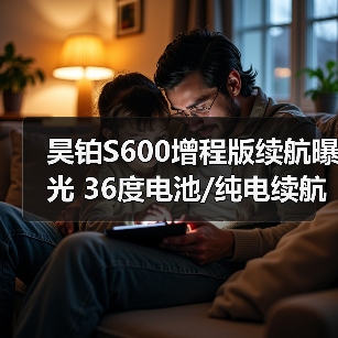 昊铂S600增程版续航曝光 36度电池/纯电续航180（图3）
