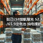 智己LS8续航曝光 52.1/65.9度电池 纯电续航最高（图2）