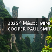 2025广州车展：MINI COOPER PAUL SMITH款亮相（图4）