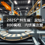 2025广州车展：昊铂A800亮相，内饰首次发布（图2）
