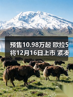 预售10.98万起 欧拉5将12月16日上市 紧凑型纯电(图2) 预售10.98万起 欧拉5将12月16日上市 紧凑型纯电(图2)