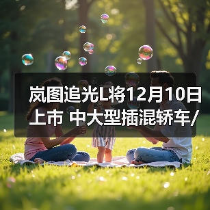 岚图追光L将12月10日上市 中大型插混轿车/华为（图2）