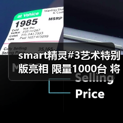 smart精灵#3艺术特别版亮相 限量1000台 将明年1(图3) smart精灵#3艺术特别版亮相 限量1000台 将明年1(图3)