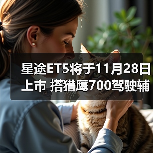 星途ET5将于11月28日上市 搭猎鹰700驾驶辅助系（图1）