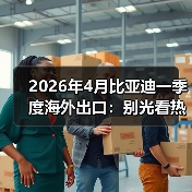 2026年4月比亚迪一季度海外出口:别光看热闹,算算利润账(图2) 2026年4月比亚迪一季度海外出口:别光看热闹,算算利润账(图2)