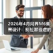 2026年4月问界M6熏黑设计:别扯那些虚的,我就问你敢不敢开出去?(图4) 2026年4月问界M6熏黑设计:别扯那些虚的,我就问你敢不敢开出去?(图4)