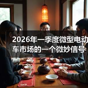 2026年一季度微型电动车市场的一个微妙信号(图1) 2026年一季度微型电动车市场的一个微妙信号(图1)
