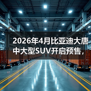 2026年4月比亚迪大唐中大型SUV开启预售，你还在观望什么？（图4）