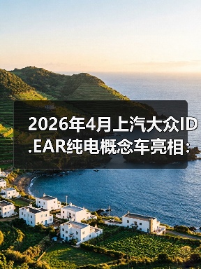 2026年4月上汽大众ID.EAR纯电概念车亮相：一个效率信号？（图4）