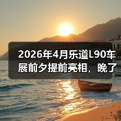 2026年4月乐道L90车展前夕提前亮相,晚了连汤都喝不上(图4) 2026年4月乐道L90车展前夕提前亮相,晚了连汤都喝不上(图4)