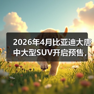 2026年4月比亚迪大唐中大型SUV开启预售，但我有点困惑（图2）