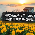 我买电车后悔了：2026年4月宝马新世代纯电预留10年升级空间才是关键（图3）