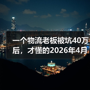 一个物流老板被坑40万后,才懂的2026年4月加拿大对华卡车启动双反调查(图4) 一个物流老板被坑40万后,才懂的2026年4月加拿大对华卡车启动双反调查(图4)