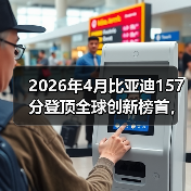 2026年4月比亚迪157分登顶全球创新榜首，这分数到底意味着什么？（图3）