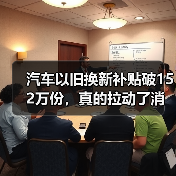 汽车以旧换新补贴破152万份，真的拉动了消费吗？（图1）
