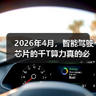 2026年4月,智能驾驶芯片的千T算力真的必要吗?(图3) 2026年4月,智能驾驶芯片的千T算力真的必要吗?(图3)