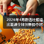 2026年4月路透社报道比亚迪全球创新榜夺冠,为什么偏偏是它?(图1) 2026年4月路透社报道比亚迪全球创新榜夺冠,为什么偏偏是它?(图1)