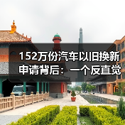 152万份汽车以旧换新申请背后:一个反直觉的消费信号(图3) 152万份汽车以旧换新申请背后:一个反直觉的消费信号(图3)