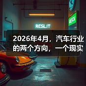 2026年4月,汽车行业的两个方向,一个现实(图4) 2026年4月,汽车行业的两个方向,一个现实(图4)