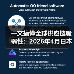 一文搞懂全球供应链脆弱性:2026年4月日本车企九州工厂因断航被迫停工(图4) 一文搞懂全球供应链脆弱性:2026年4月日本车企九州工厂因断航被迫停工(图4)