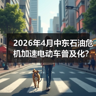 2026年4月中东石油危机加速电动车普及化?别等油价涨到30块才后悔(图3) 2026年4月中东石油危机加速电动车普及化?别等油价涨到30块才后悔(图3)