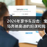 2026年豪华车反击:宝马奔驰奥迪的阳谋和我的看法(图2) 2026年豪华车反击:宝马奔驰奥迪的阳谋和我的看法(图2)