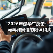 2026年豪华车反击:宝马奔驰奥迪的阳谋和我的看法(图4) 2026年豪华车反击:宝马奔驰奥迪的阳谋和我的看法(图4)