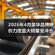 2026年4月豪华品牌降价力度最大销量受冲击,我朋友的车刚买就亏了8万(图4) 2026年4月豪华品牌降价力度最大销量受冲击,我朋友的车刚买就亏了8万(图4)