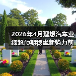 2026年4月理想汽车业绩超预期稳坐新势力前排(图4) 2026年4月理想汽车业绩超预期稳坐新势力前排(图4)