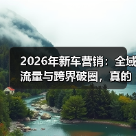 2026年新车营销:全域流量与跨界破圈,真的灵吗?(图2) 2026年新车营销:全域流量与跨界破圈,真的灵吗?(图2)