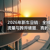 2026年新车营销:全域流量与跨界破圈,真的灵吗?(图4) 2026年新车营销:全域流量与跨界破圈,真的灵吗?(图4)
