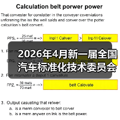 2026年4月新一届全国汽车标准化技术委员会成立:关系你车的5个隐藏变化(图2) 2026年4月新一届全国汽车标准化技术委员会成立:关系你车的5个隐藏变化(图2)