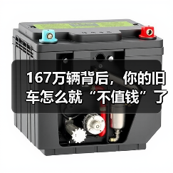 167万辆背后,你的旧车怎么就“不值钱”了?(图2) 167万辆背后,你的旧车怎么就“不值钱”了?(图2)