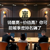 销量高=价值高?你可能被季度排名骗了(图1) 销量高=价值高?你可能被季度排名骗了(图1)