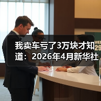 我卖车亏了3万块才知道：2026年4月新华社报道汽车以旧换新成绩斐然（图1）