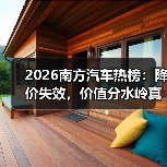 2026南方汽车热榜:降价失效,价值分水岭真的来了吗?(图3) 2026南方汽车热榜:降价失效,价值分水岭真的来了吗?(图3)