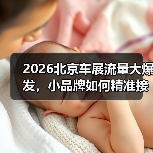 2026北京车展流量大爆发,小品牌如何精准接住?(图3) 2026北京车展流量大爆发,小品牌如何精准接住?(图3)