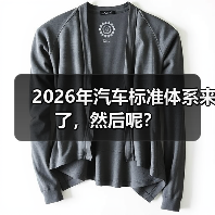 2026年汽车标准体系来了，然后呢？（图1）
