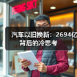 汽车以旧换新:2694亿背后的冷思考(图3) 汽车以旧换新:2694亿背后的冷思考(图3)