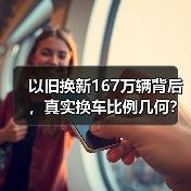 以旧换新167万辆背后,真实换车比例几何?(图1) 以旧换新167万辆背后,真实换车比例几何?(图1)