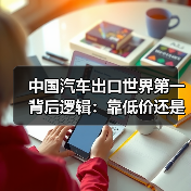 中国汽车出口世界第一背后逻辑:靠低价还是技术?(图4) 中国汽车出口世界第一背后逻辑:靠低价还是技术?(图4)