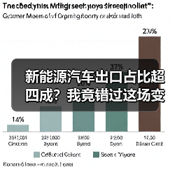 新能源汽车出口占比超四成？我竟错过这场变革（图3）