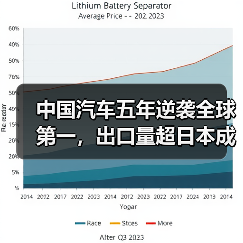 中国汽车五年逆袭全球第一,出口量超日本成真?(图1) 中国汽车五年逆袭全球第一,出口量超日本成真?(图1)