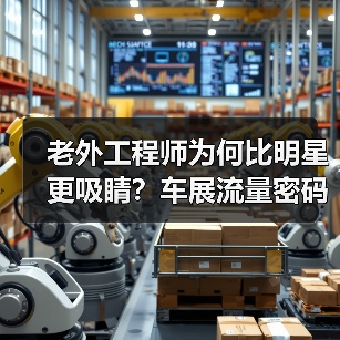 老外工程师为何比明星更吸睛？车展流量密码曝光（图4）